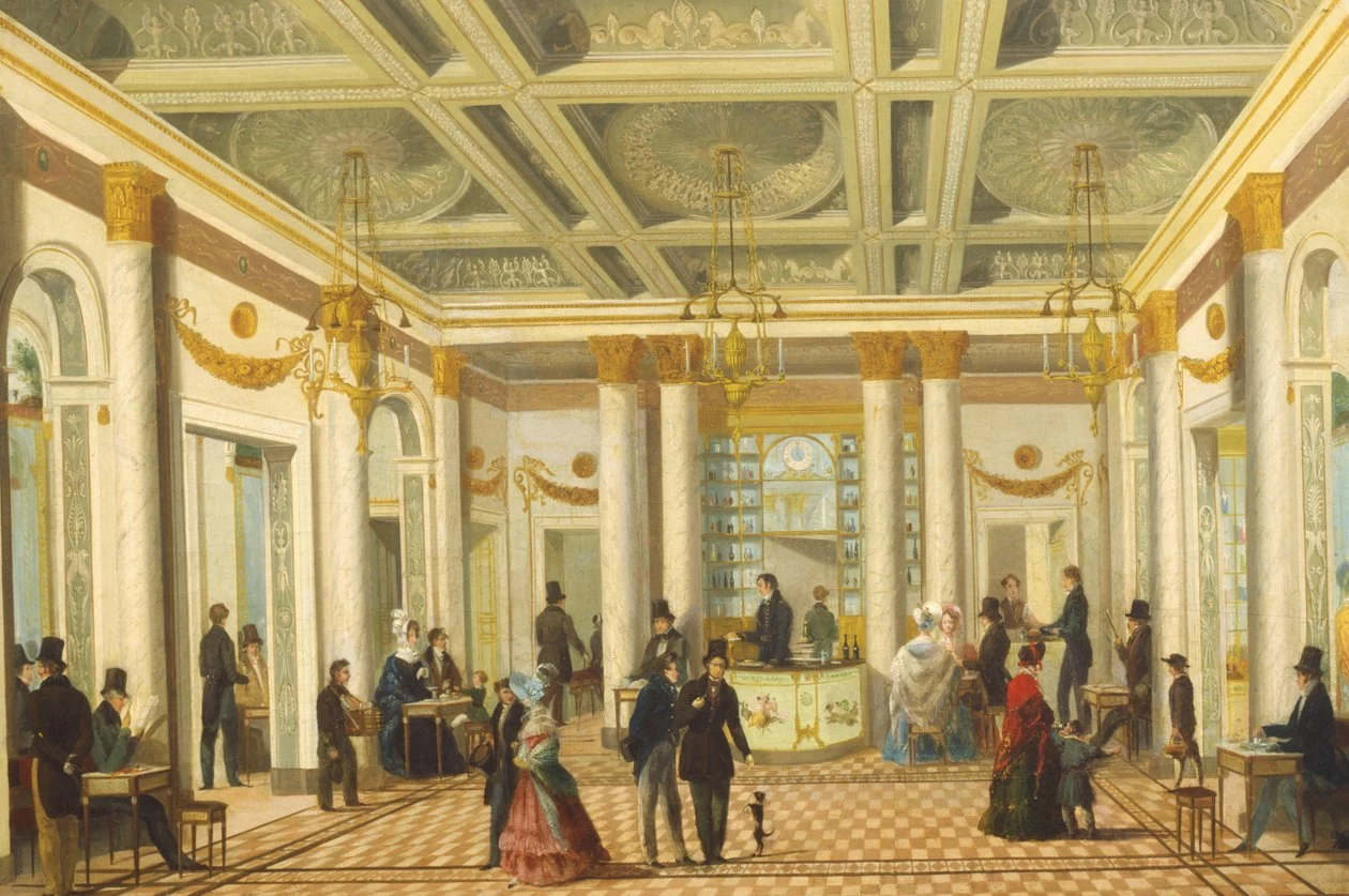 Caffè dei Servi, Milano - Galleria Nazionale d'Arte Moderna, Roma